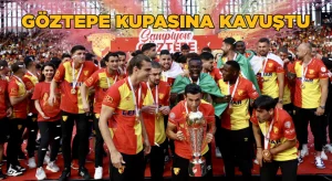 İki yıl sonra tekrar Süper Lig’de Göztepe kupasına kavuştu