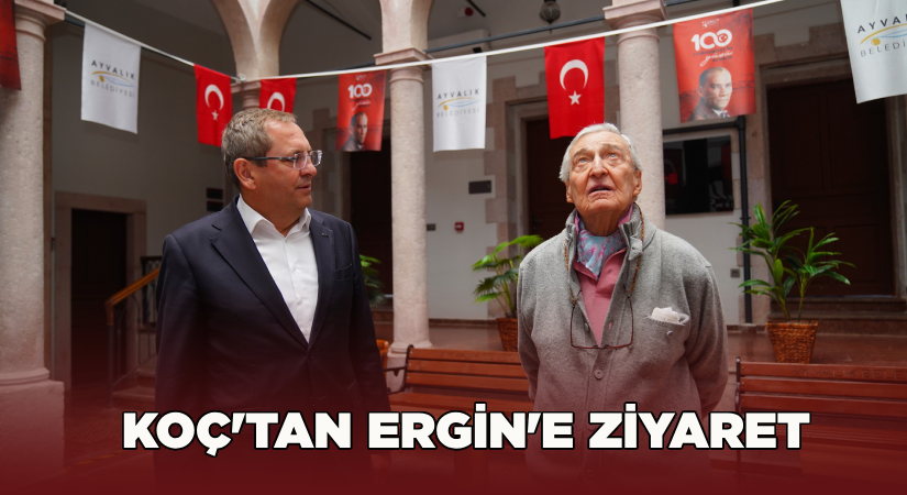 Rahmi Koç’tan Başkan Mesut Ergin’e ziyaret