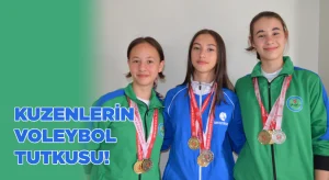 Kuzenlerin voleybol tutkusu