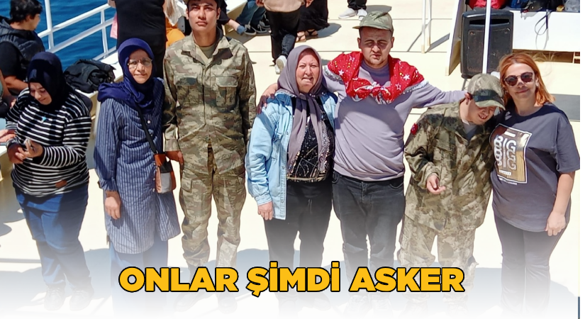 Onlar şimdi asker