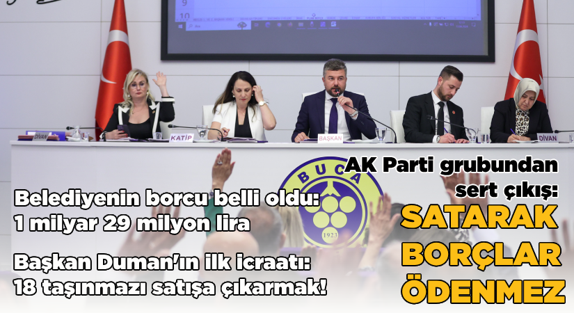 Buca Belediyesi’nin borcu belli oldu:1 milyar 29 milyon