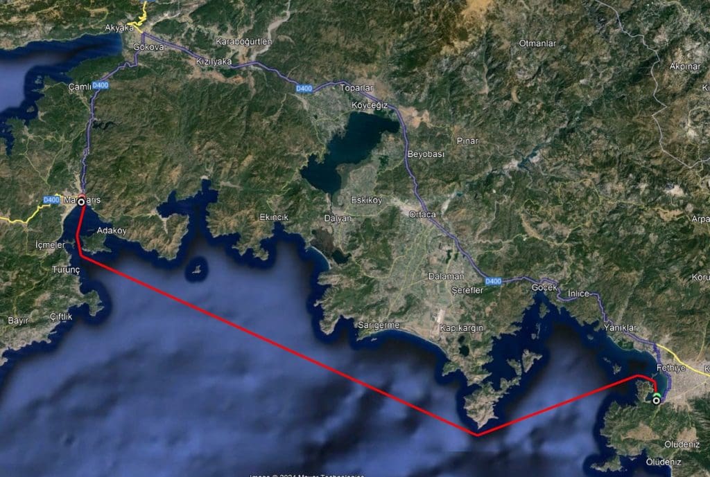 Muğla-Aydın Arası Deniz Seyahati Başlıyor