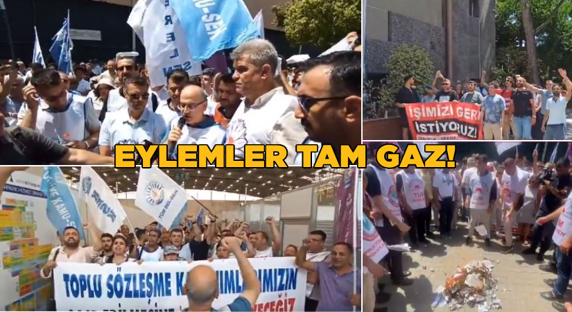 Bayram sonrası eylemler tam gaz