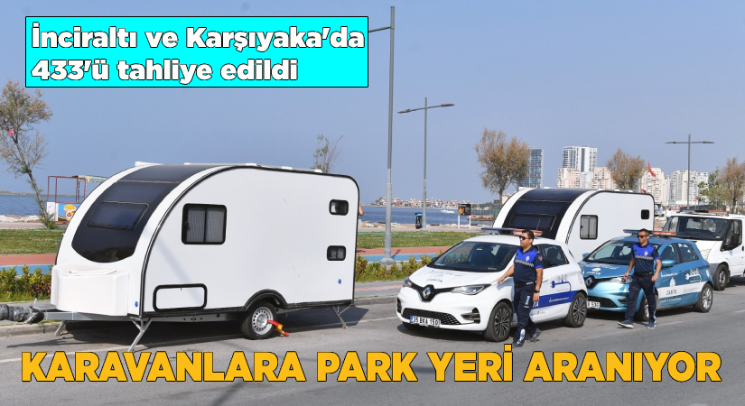 Karavanlara park yeri aranıyor