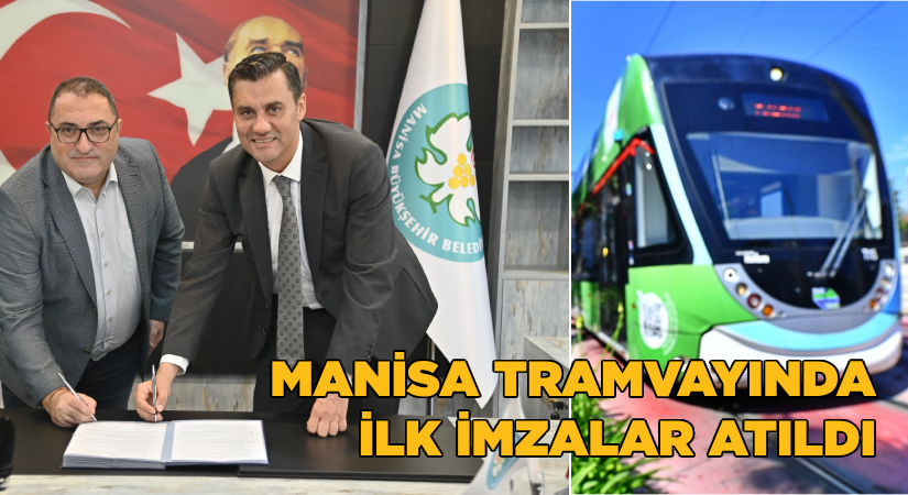 Manisa Tramvayı İçin Çalışmalar Başladı