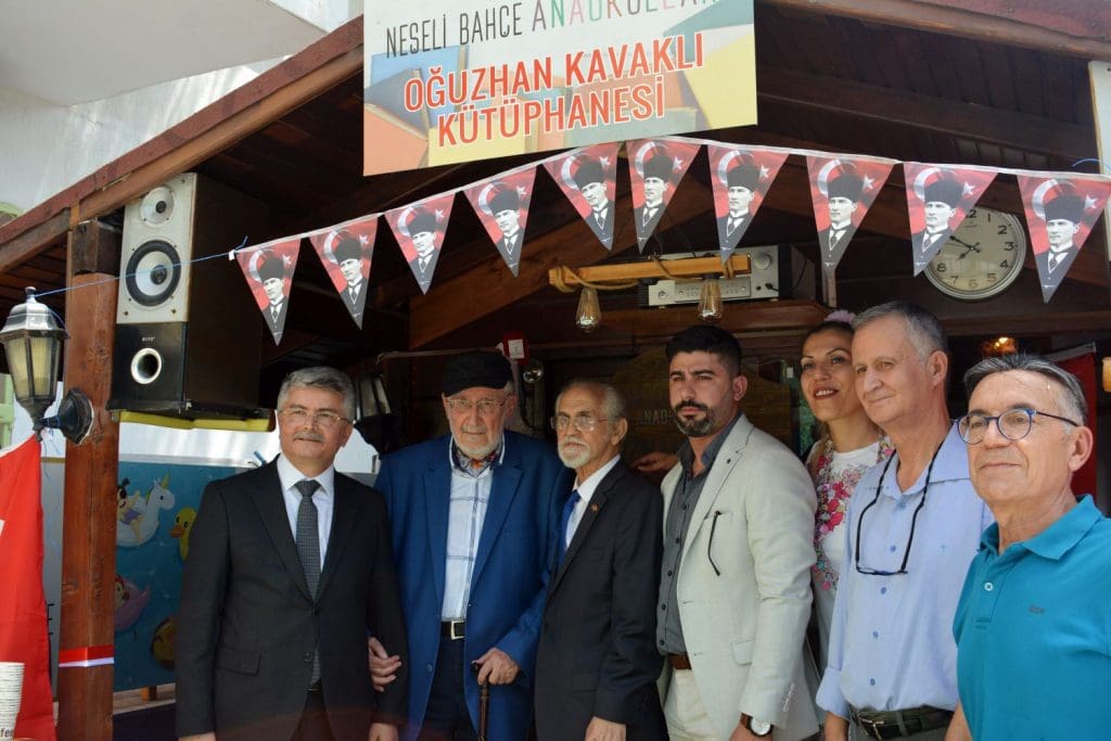 “Oğuzhan Kavaklı Kütüphanesi” düzenlenen törenle açıldı