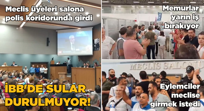Büyükşehir’de eylemlerin önü alınamıyor