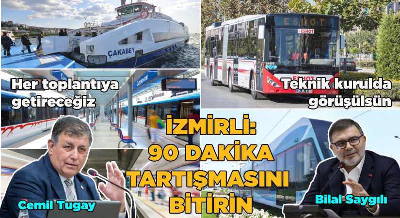 İzmirli: 90 dakika tartışmasını bitirin