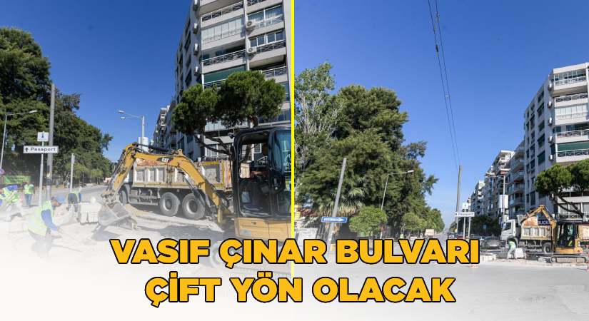 Vasıf Çınar Bulvarı çift yön olacak