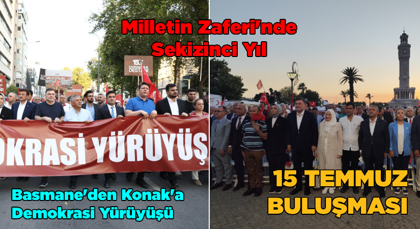 AK Gençlik’ten Demokrasi Yürüyüşü-Milletin Zaferi için Konak’ta buluşma