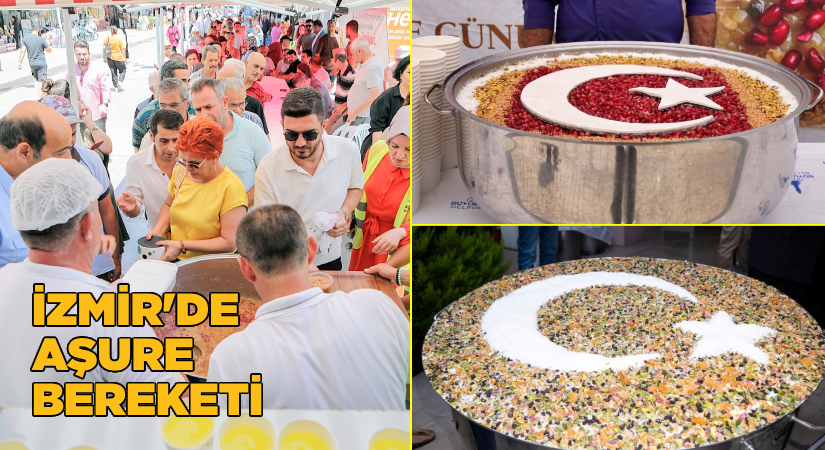 İzmir’de aşure bereketi