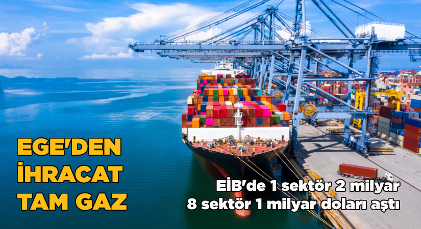 Ege’den ihracat tam gaz