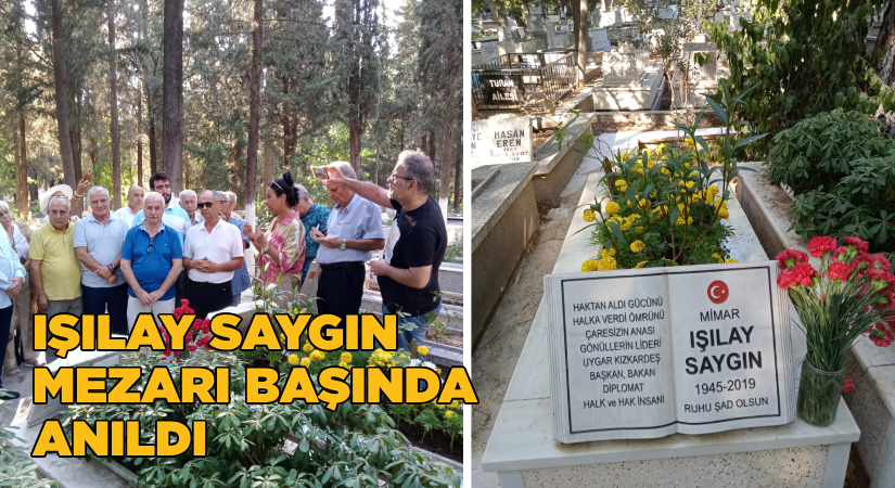 Işılay Saygın mezarı başında anıldı
