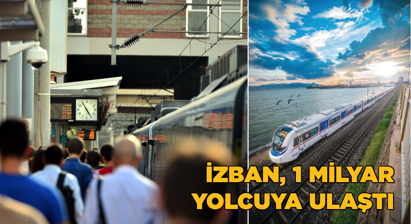 İZBAN, 1 milyar yolcuya ulaştı