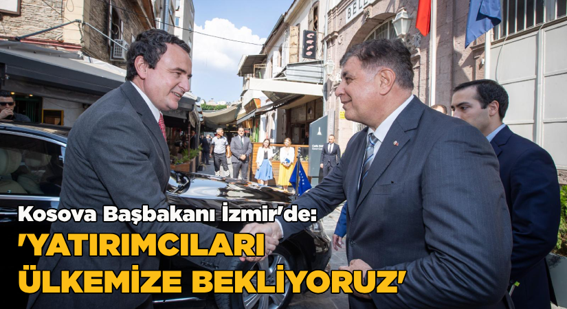 Kosova Cumhuriyeti Başbakanı Kurti, Başkan Tugay’ı ziyaret etti