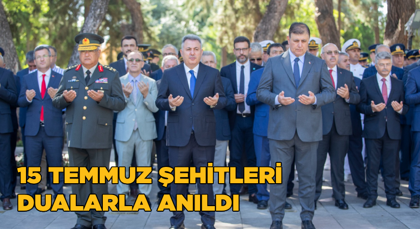 15 Temmuz şehitleri törenle anıldı