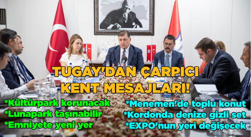 Tugay’dan çarpıcı kent mesajları!