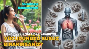 Vücudunuzu susuz bırakırsanız?