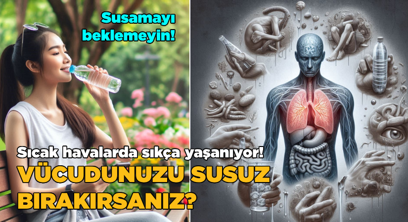 Vücudunuzu susuz bırakırsanız?