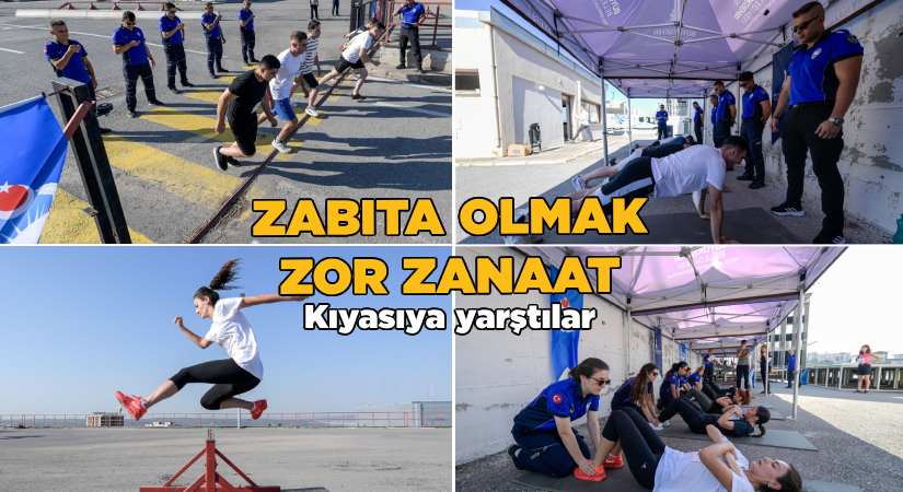 Kıyasıya bir yarış yaşandı-Zabıta olmak zor zanaat