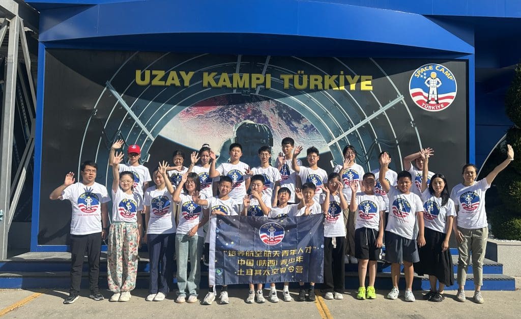 Türk Uzay Kampı’nda 20 Çinli