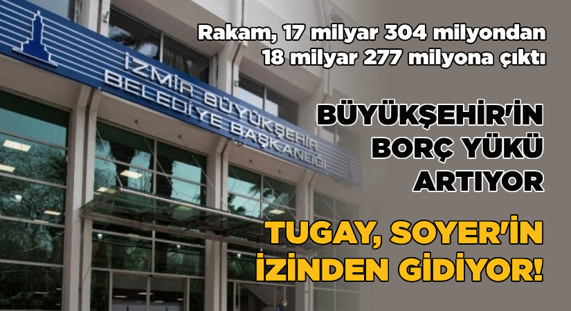 Büyükşehir’in borç yükü artıyor
