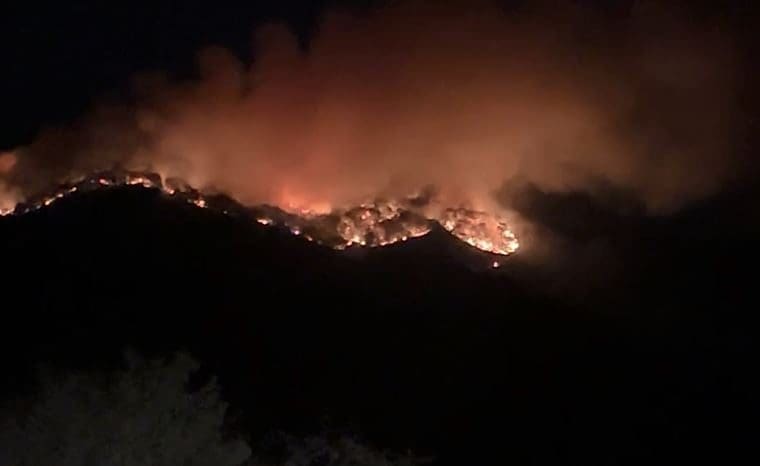 Yamanlar Dağı’ndaki yangın kontrol altına alındı