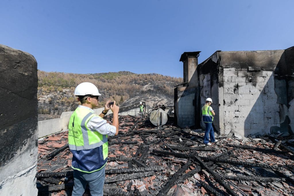 Manolya Apartmanı için tamirat çalışmaları başladı