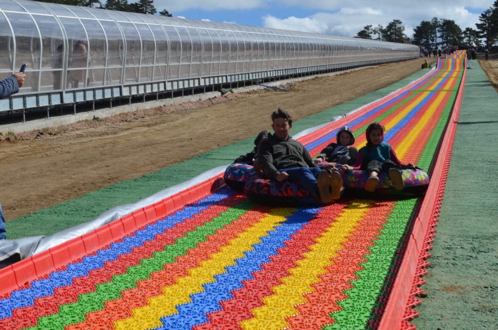 Murat Dağı’na en uzun suni kayak pisti
