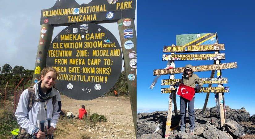 Hedefi en yüksek zirveye tırmanmak