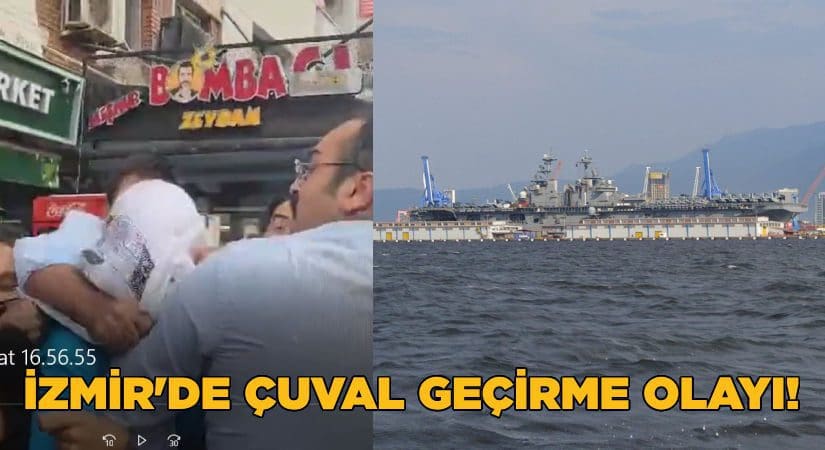 İzmir’de ABD askerine çuval geçirme olayı