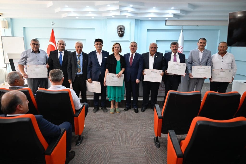 Tarım örgütlerine derecelendirme belgeleri verildi