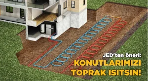 JED’den öneri: Konutlarımızı toprak ısıtsın