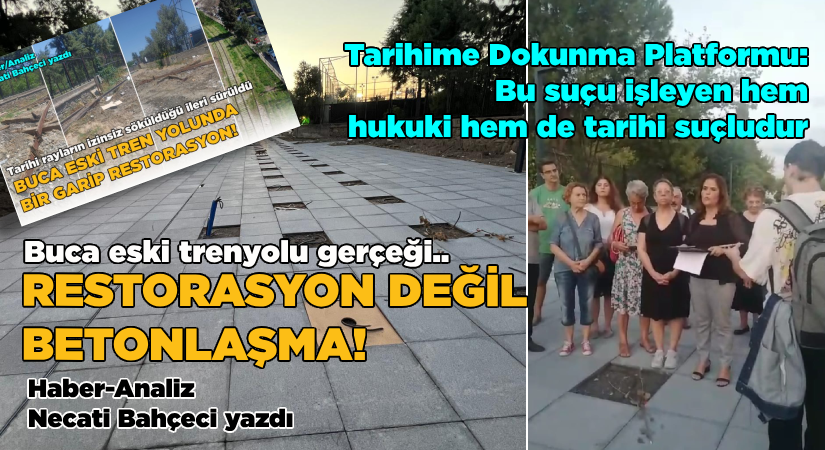 Restorasyon değil betonlaşma!