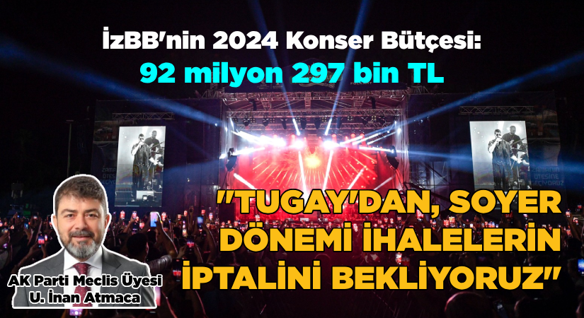 Tugay’dan, Soyer dönemi ihalelerin iptalini bekliyoruz