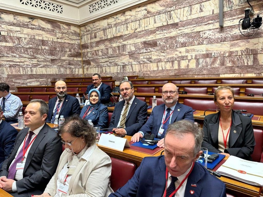 Kasapoğlu NATO-Pa Toplantısı için gittiği Yunanistan’dan yurda döndü