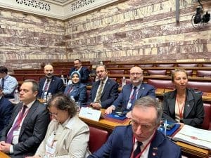 Kasapoğlu NATO-Pa Toplantısı için gittiği Yunanistan’dan yurda döndü