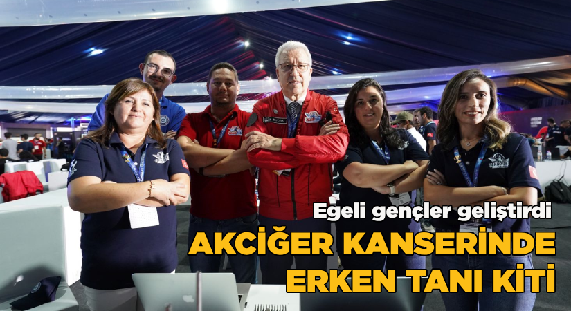 Egeli gençler, akciğer kanseri erken tanı kiti geliştirdi