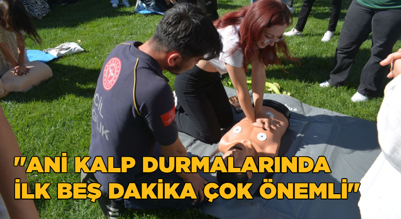 Prof. Dr. Ekşi “Ani kalp durmalarında ilk 5 dakika çok önemli”
