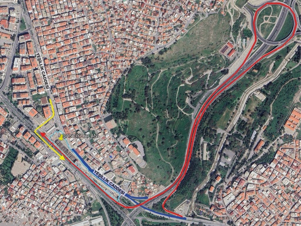 Buca’da TBM için trafik ayarı