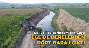 Ege’de derelerden 4 baraj çıktı
