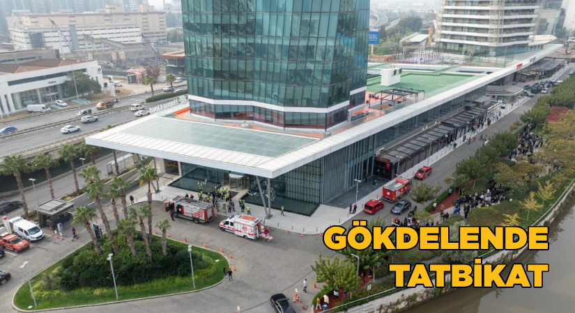 Gökdelende tatbikat