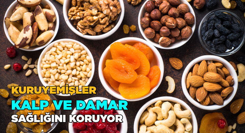 Kuruyemişler Kalp ve Damar Sağlığını Koruyor