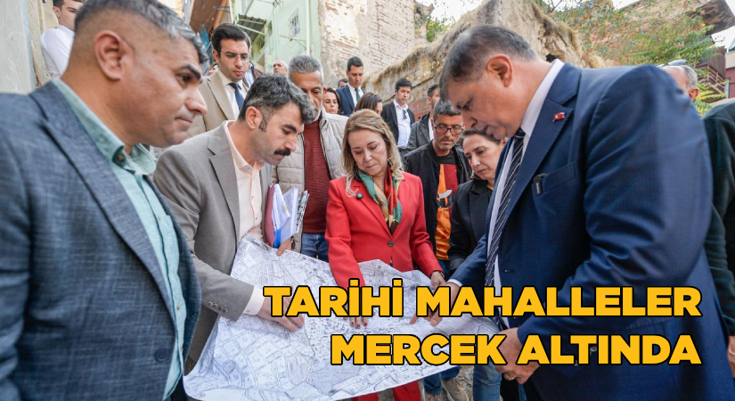 Tugay tarihi mahallelerde inceleme yaptı