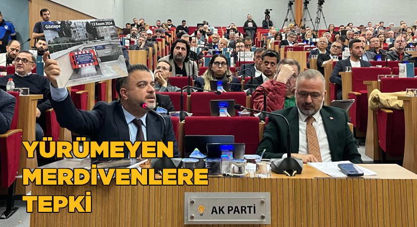 AK Parti’den yürümeyen merdivenlere tepki