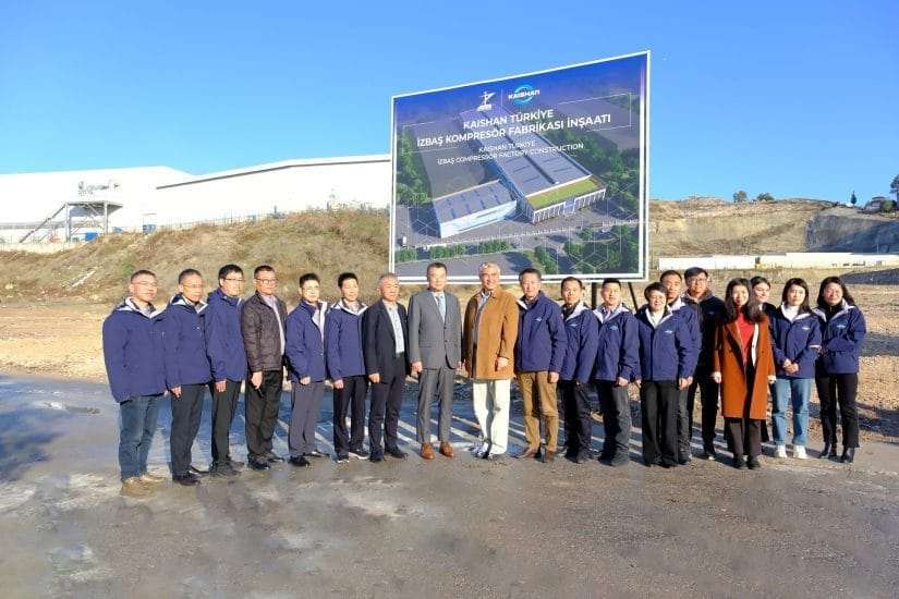 Çinli firma İzmir’e kompresör fabrikası kuruyor