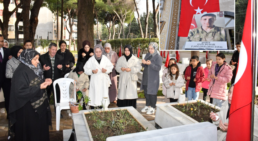 Manisa şehidini andı