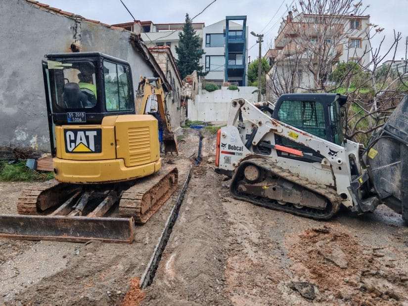 Urla’nın iki mahallesine yeni içme suyu hattı
