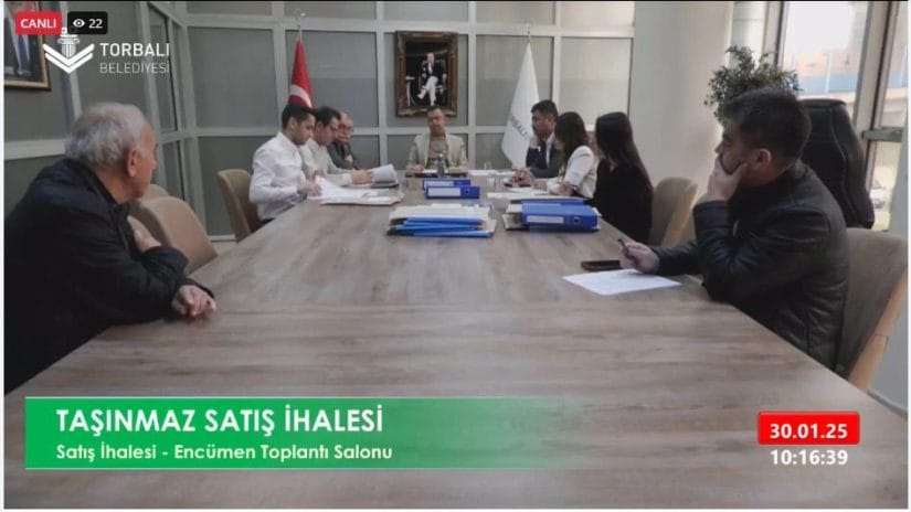 Torbalı Belediyesi’nden şeffaf ihale