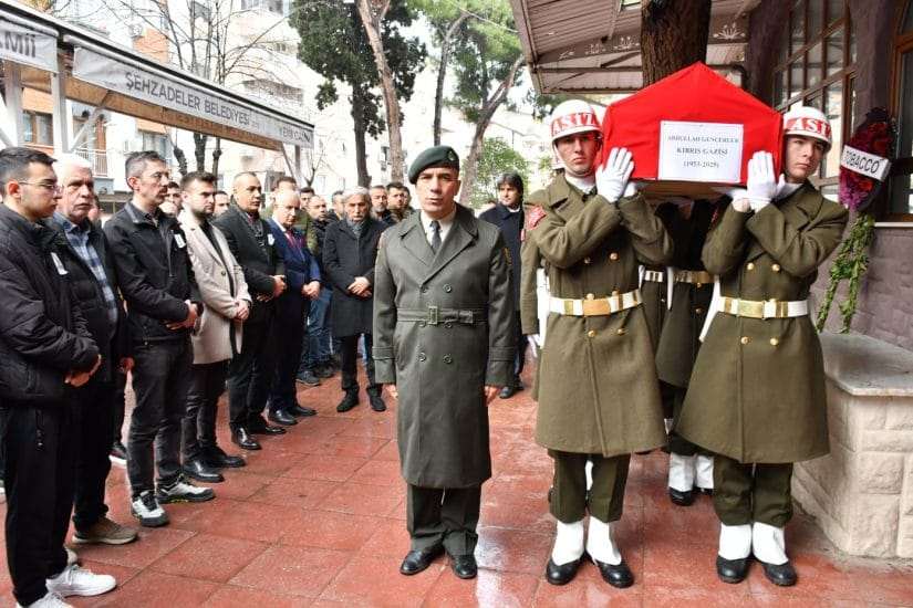 Kıbrıs Gazisi’ne son görev